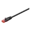 Патч-корд Goobay CAT 6/6A U/UTP зовнішній 15 м Black (4040849554339)