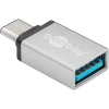 Переходник Goobay USB-C – USB-A 3.0 Silver (4040849566202)
