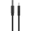 Кабель Goobay USB 2.0 USB-C на USB-A Black (4040849591228)