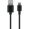 Кабель Goobay USB-A (m) — USB-C (m) 2.0 3 м Black (4040849591242)