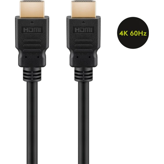 Кабель Goobay High Speed HDMI з Ethernet 0,5 м (4040849611490)