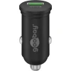 Автомобільний зарядний пристрій подвійний Goobay USB-C PD 45 Вт (4040849617393)