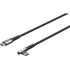 Кабель Goobay USB-C to USB-C текстильний 1 м (4040849646591)