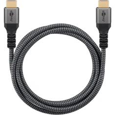 Кабель Goobay HDMI швидкісний з Ethernet 1 м Black (4040849649936)