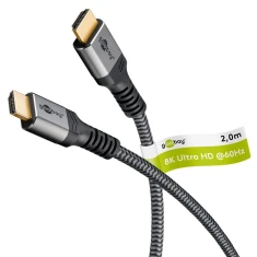 Кабель Goobay Ultra High Speed HDMI (4040849652615)