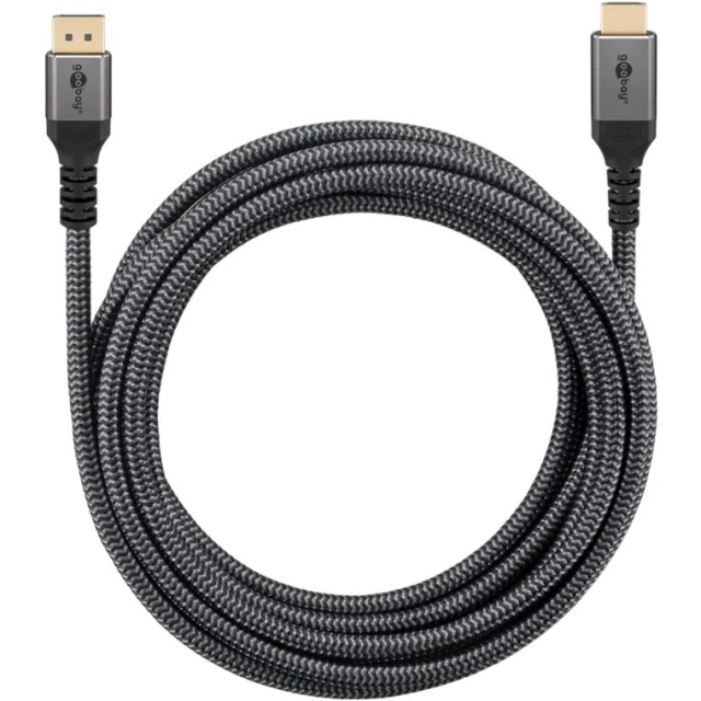 Кабель-адаптер Goobay DisplayPort — HDMI 2 м (4040849652691)