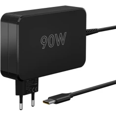 Мережевий зарядний пристрій Goobay USB-C 90 Вт для ноутбуків (4040849654206)