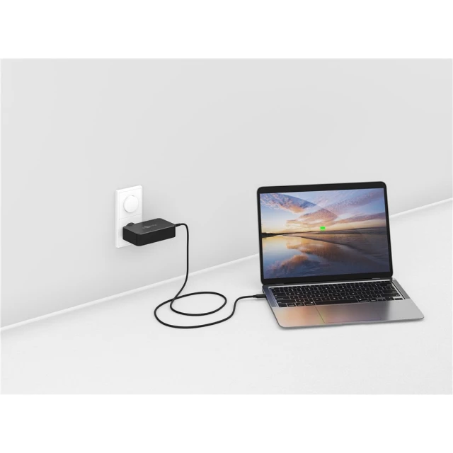 Мережевий зарядний пристрій Goobay USB-C 90 Вт для ноутбуків (4040849654206)