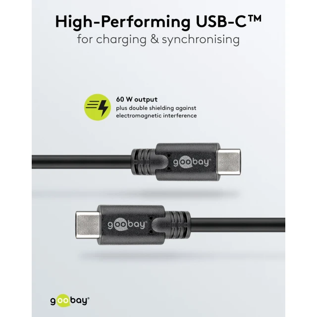 Кабель Goobay USB-C (4040849665073)