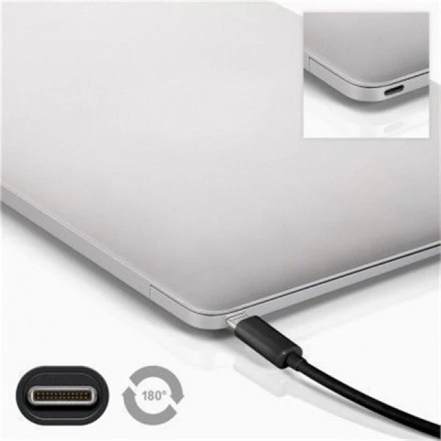 Кабель Goobay USB-C (m) — USB-C (m) 3 м Black (4040849665097)