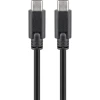 Кабель Goobay USB-C to USB-C 1 м Black (4040849679766)