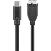Кабель Goobay USB-C to Micro-USB 3.0 0.6 м Black (4040849679957)
