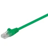 Мережевий кабель Goobay CAT 5e UTP RJ-45 0,5 м Green (4040849683381)