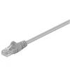 Мережевий кабель Goobay CAT 5e U/UTP 1 м Grey (4040849683428)