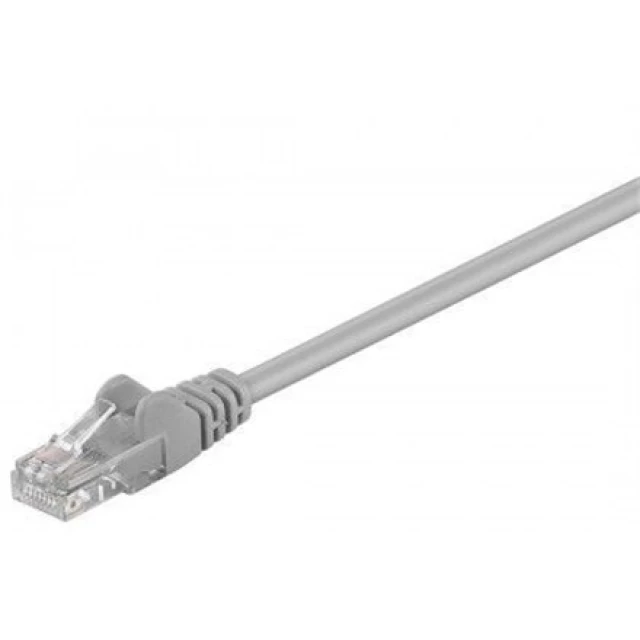 Мережевий кабель Goobay CAT 5e UTP RJ-45 15 м Grey (4040849683527)