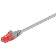 Патч-корд Goobay CAT 6 U/UTP 15 м Grey (4040849684494)