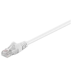 Патч-корд Goobay CAT 5e U/UTP 1 м White (4040849685019)