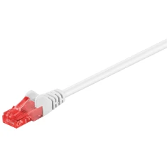 Патч-корд Goobay CAT 6 U/UTP 3 м White (4040849686368)