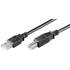 Кабель Goobay USB-A — USB-B 3 м Black (4040849689017)