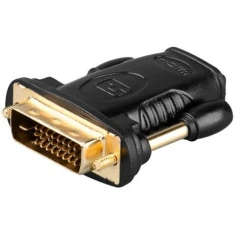 Перехідник Goobay DVI 24+1 (M) – HDMI 19-pin Type A (F) (4040849689314)