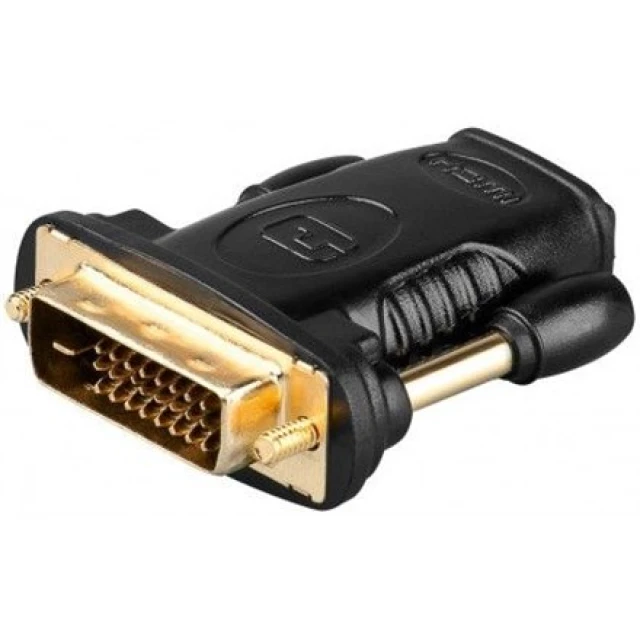 Перехідник Goobay DVI 24+1 (M) – HDMI 19-pin Type A (F) (4040849689314)