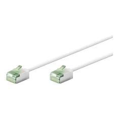 Патч-корд Goobay CAT 8.1 U/FTP ультрагнучкий вузький 0,15 м White (4040849743573)