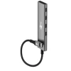 USB-хаб Goobay Slim 4-портовый USB-C на USB-C 5 Gbit/s Grey (4040849765643)