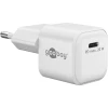 Мережевий зарядний пристрій Goobay 20 Вт USB-C PD GaN Nano (4040849791512)
