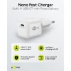 Мережевий зарядний пристрій Goobay 20 Вт USB-C PD GaN Nano (4040849791512)