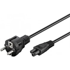 Кабель живлення Goobay CEE 7/7 - C5 1,8 м Black (4040849935862)