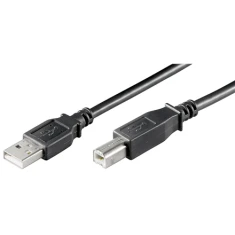 Кабель Goobay USB-A — USB-B 1,8 м Black (4040849935961)