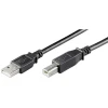 Кабель Goobay USB-A — USB-B 1,8 м Black (4040849935961)