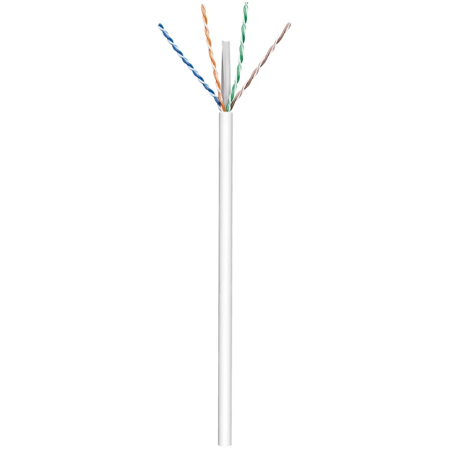 Мережевий кабель Goobay CAT 6 U/UTP 305 м White (4040849942204)