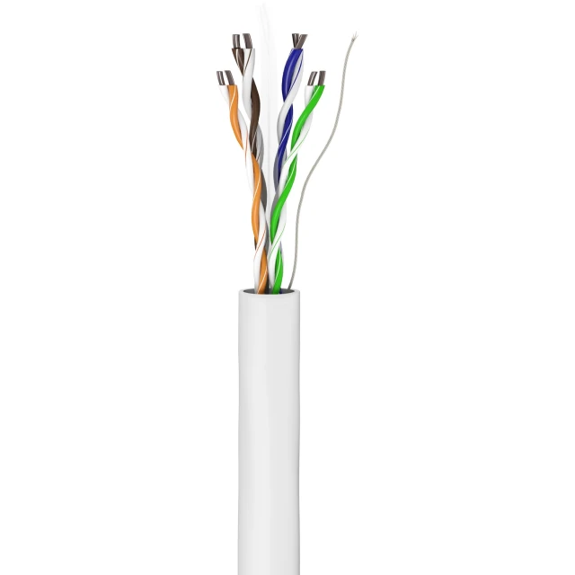 Мережевий кабель Goobay CAT 6 U/UTP 305 м White (4040849942204)