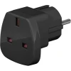 Подорожній адаптер Goobay 2500 Вт Black (4040849942716)