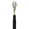 Мережевий кабель Goobay CAT 6 Outdoor U/UTP 30 м Black (4040849943935)
