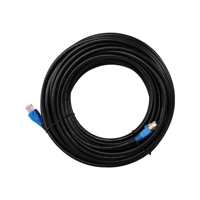 Патч-корд Goobay CAT 6 Outdoor U/UTP 60 м Black (4040849943966)