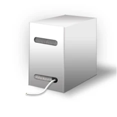 Кабель мережевий Goobay CAT 5e U/UTP 305 м Grey (4040849954108)