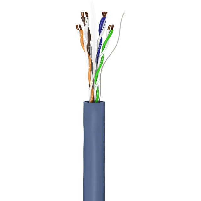 Мережевий кабель Goobay CAT 6A U/UTP 96097 Blue (4040849960970)