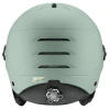 Гірськолижний шолом UVEX Wanted Visor 58-61 см L Green (4043197378060)