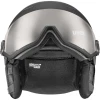 Гірськолижний шолом UVEX Wanted Visor Pro V Matte Black (4043197379524)