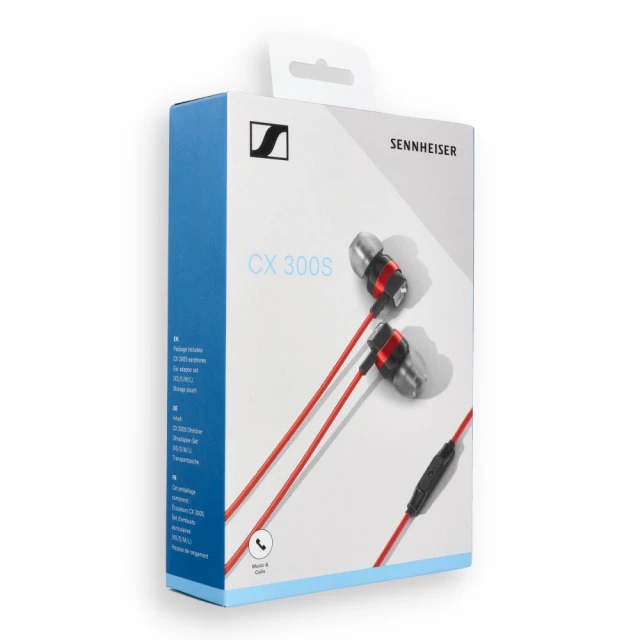 Навушники Sennheiser CX 300S Red (4044155245080)