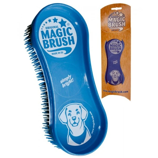 Щітка для собак Kerbl MagicBrush Blue (4044478010150)