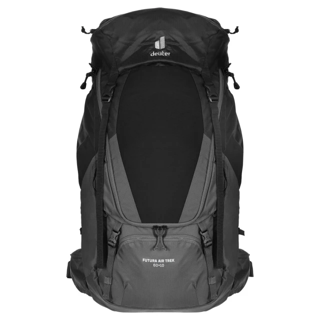 Туристичний рюкзак Deuter Futura Air Trek 60+10 Black/Graphite (4046051112459)