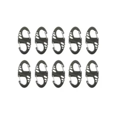 Набір карабінів MIL-TEC S-Hook Green (4046872397714)