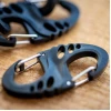 Набір карабінів MIL-TEC S-Hook Black (4046872397721)