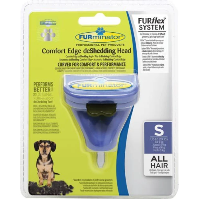 Головка для вичісування підшерстя для собак малих порід FURMINATOR Furflex (4048422136750)