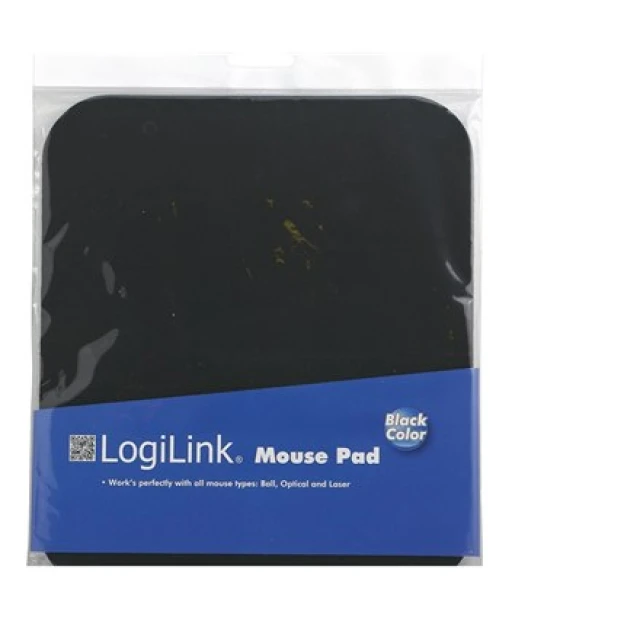 Килимок для миші LogiLink 220x250 мм Black (4052792002683)