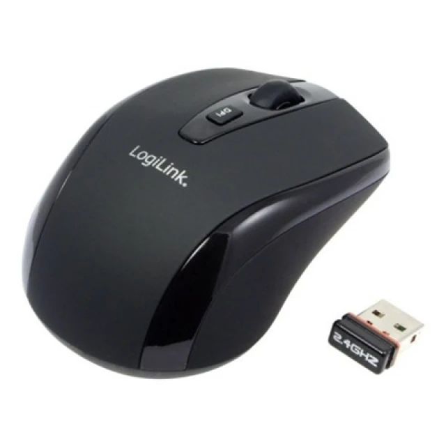 Миша LogiLink ID0031 бездротова оптична міні Black (4052792004151)