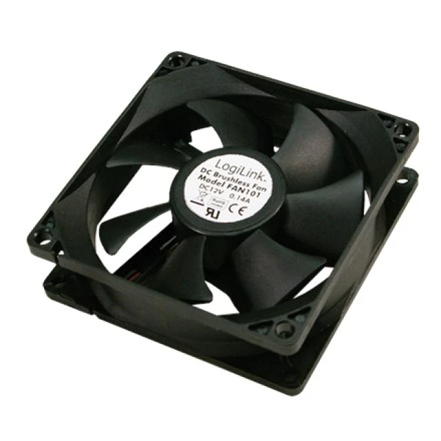 Вентилятор для корпуса LogiLink FAN103 Black (4052792004724)